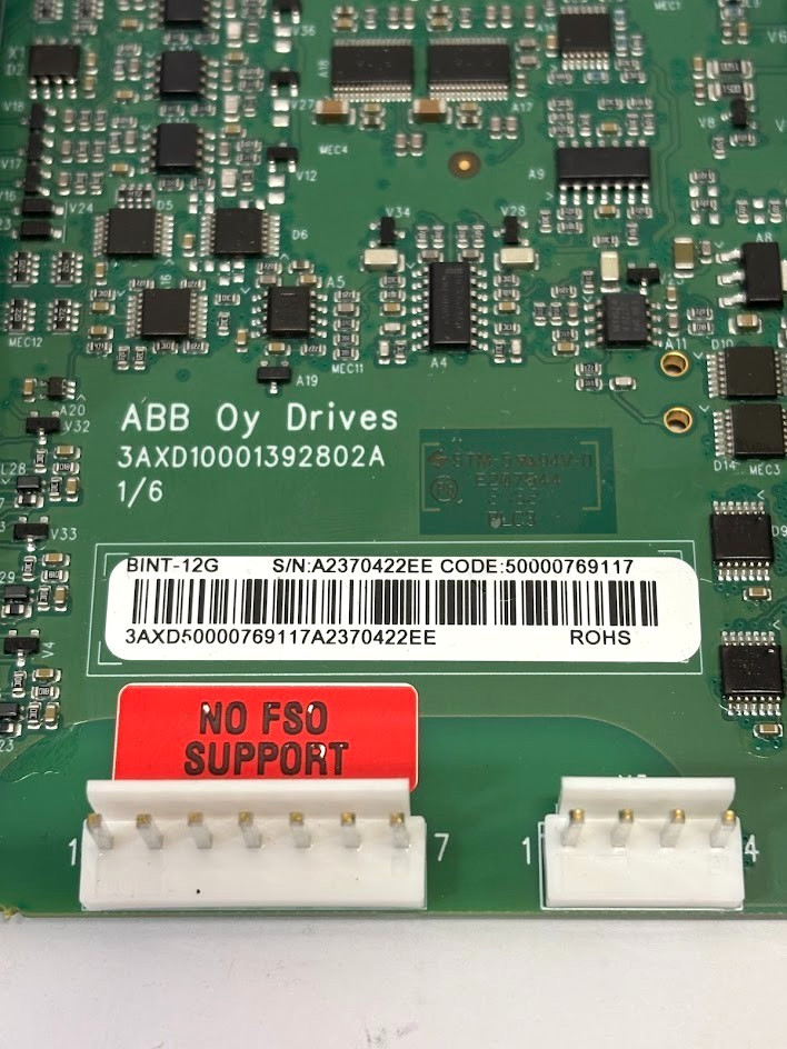 ABB BINT-12G Control Panel Board 3AXD50000769117 for ABB ACS-880 / ACS-580