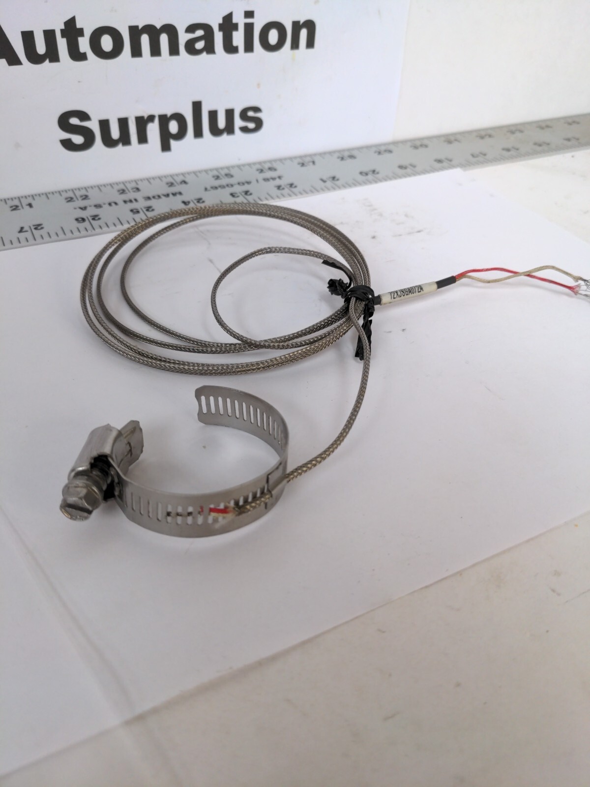 Watlow 72XJSGA072A Pipe Clamp Mount Thermocouple