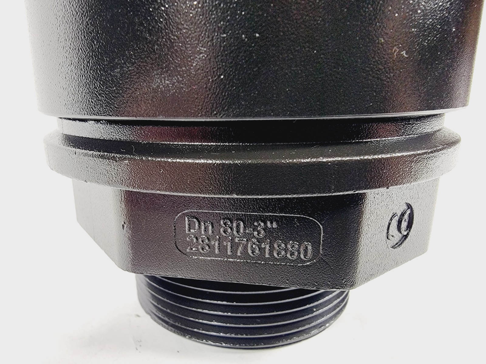 AirNet DN80 (3”) Aluminum Nipple Socket – 2811761880 – NPT Male d80x3 – NEW