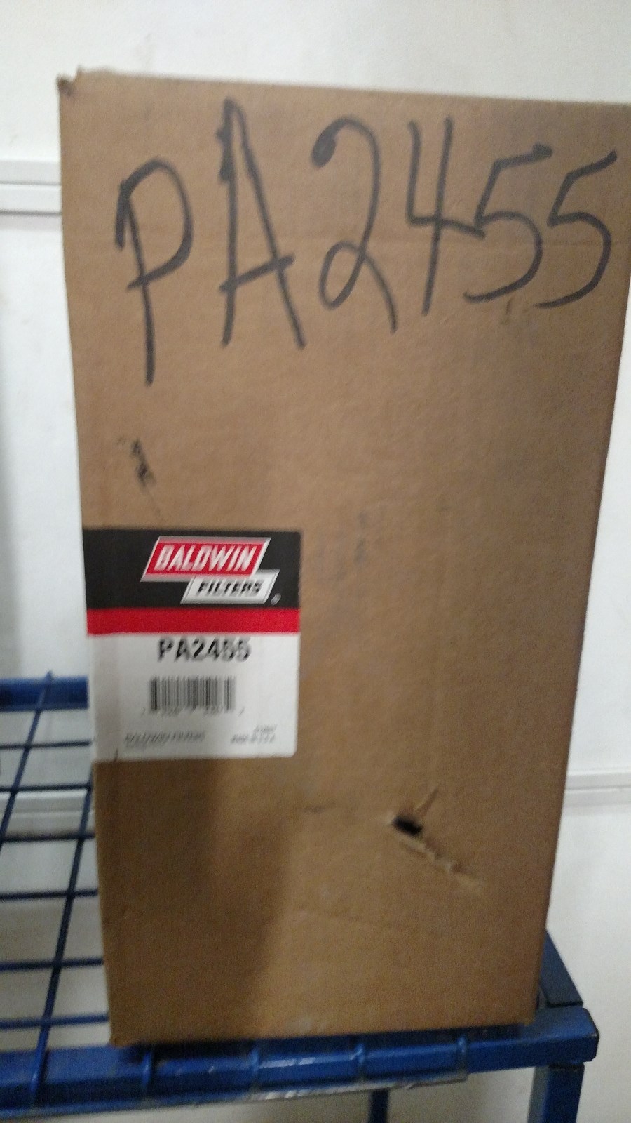 BALDWIN FILTERS PA2455 Air Filter, 6-3/8 x 15 in.