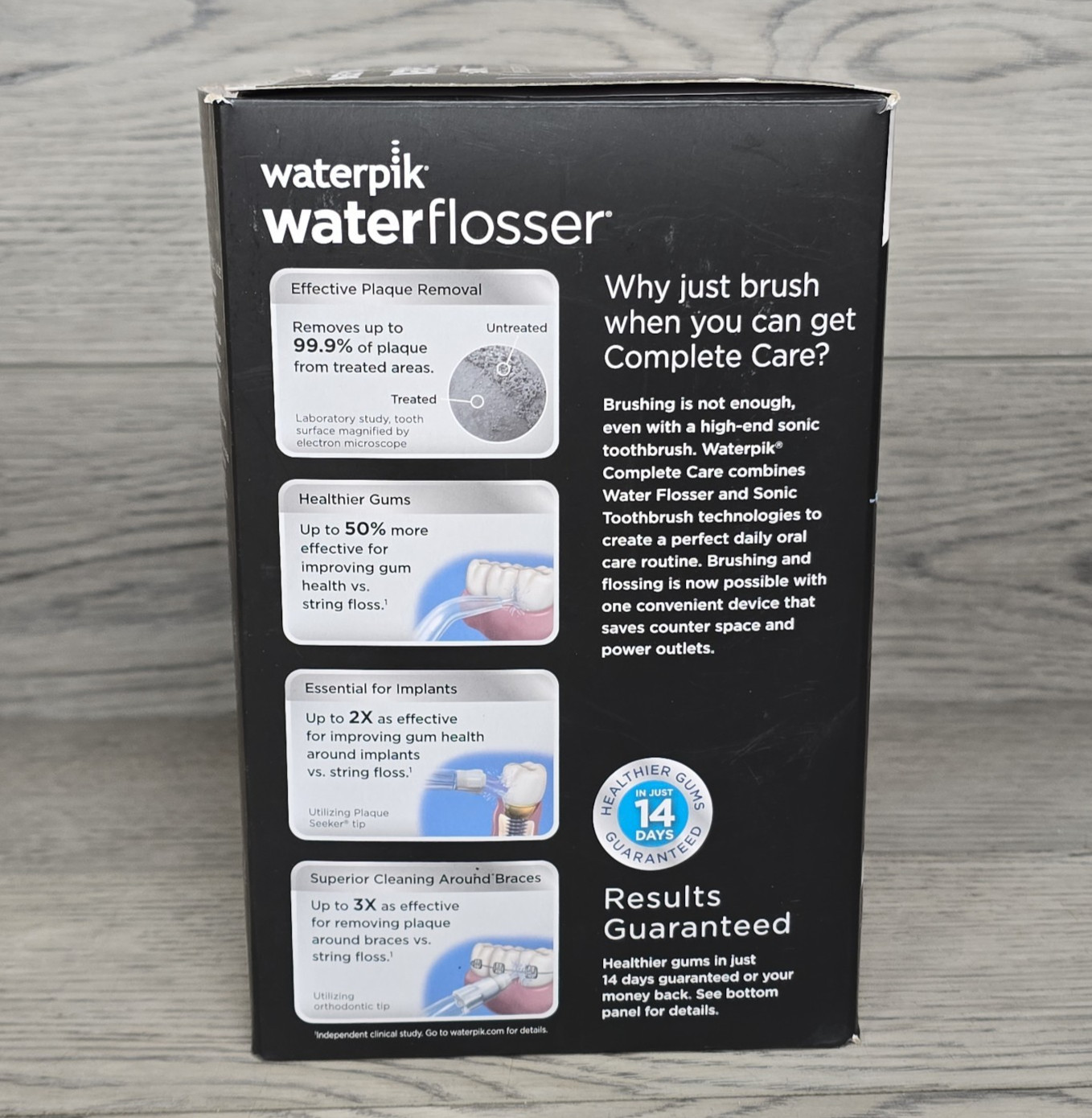 Waterpik Sonic 5.0 (WP-862W) Complete Care Water Flosser + Sonic Toothbrush