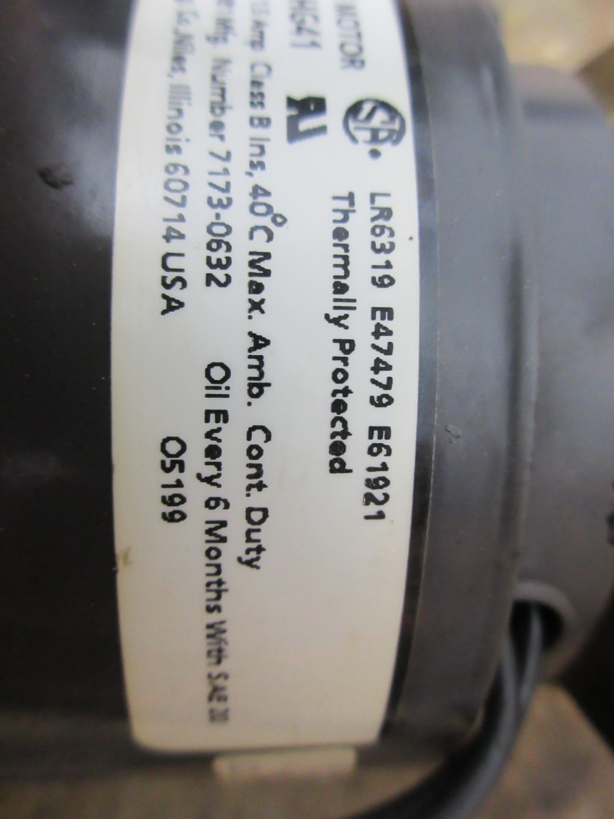 2000 HAAS VF-5 CNC VERTICAL MILL DAIKIN 9HG41 73B1 MOTOR