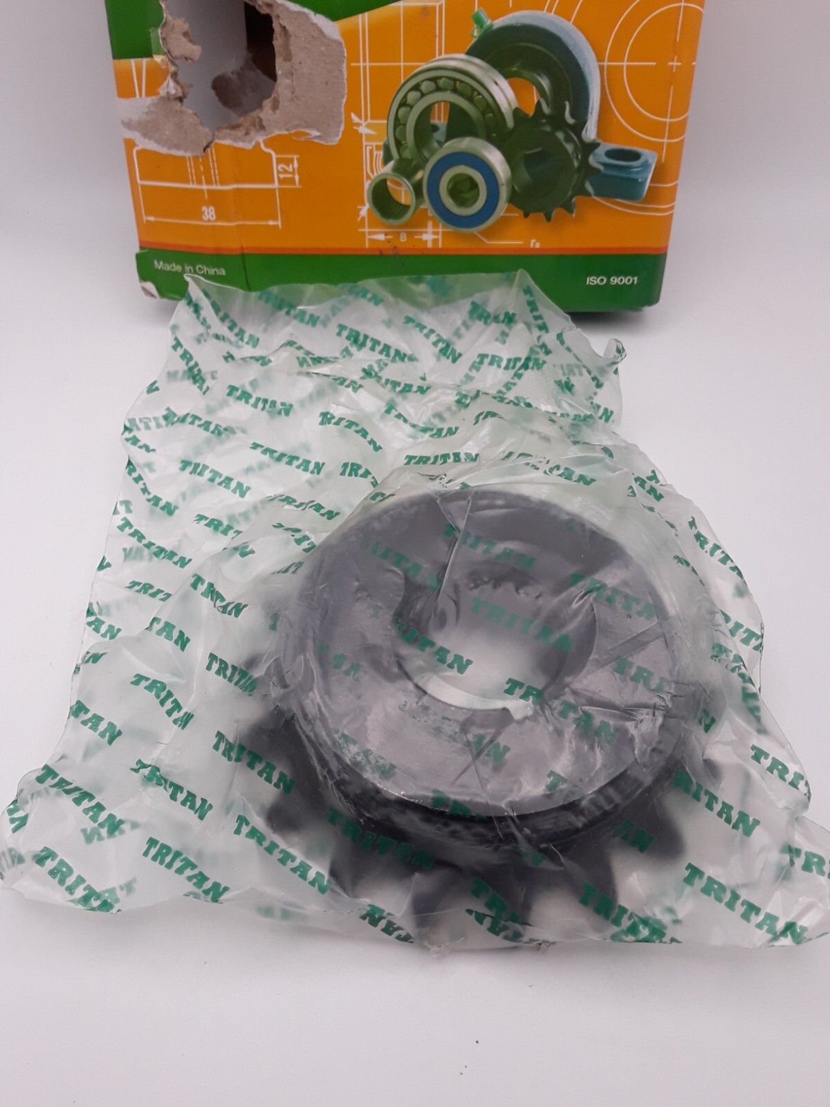 TRITAN 50BS18H X 1 1/4 Sprocket,5/8in,1 1/4in, 18 Teeth, Open Box/New
