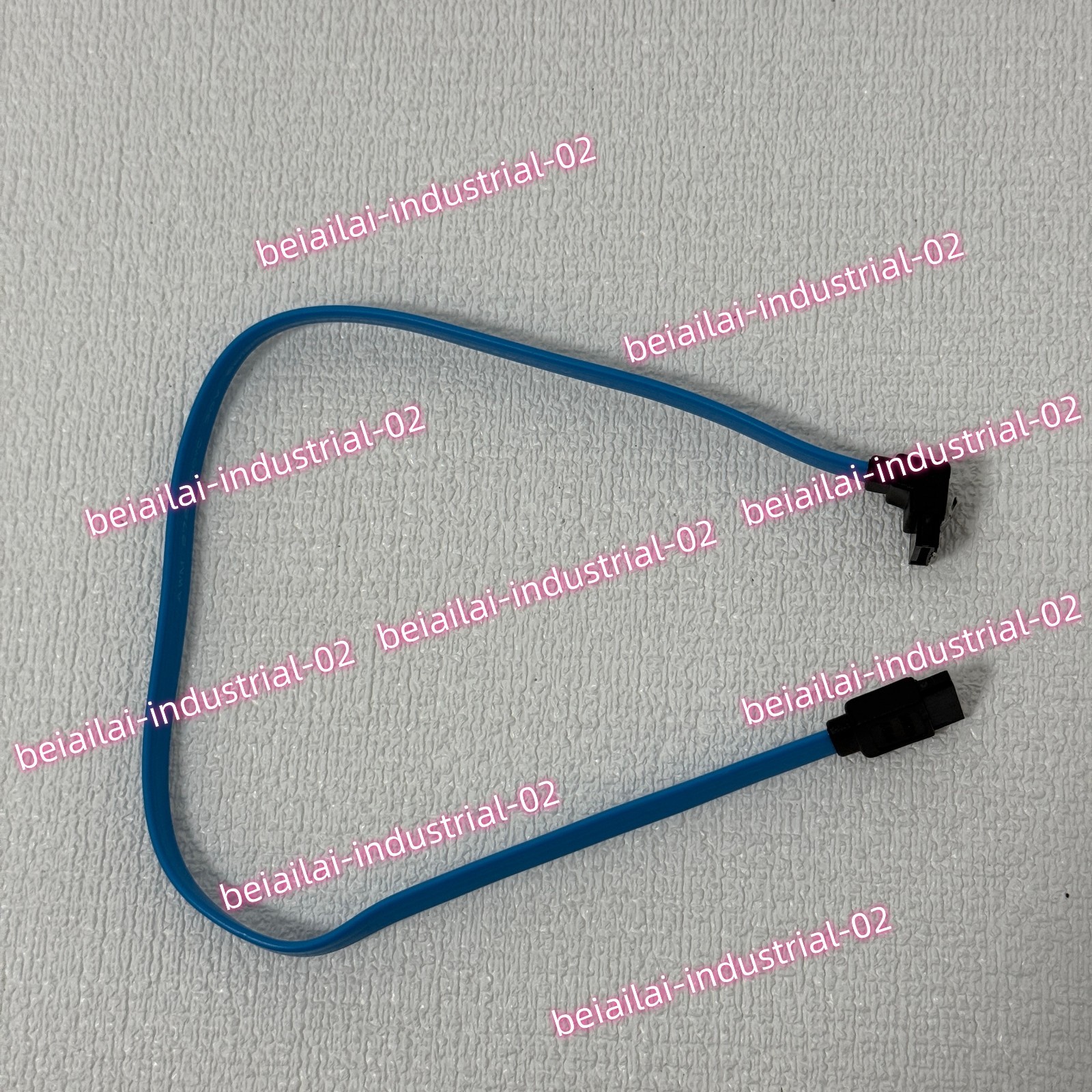 2pcs SATA 3.0 Cable SATA 3.0 6GB/s Right Angle 90 Degree SSD HDD Hard Drive Blue