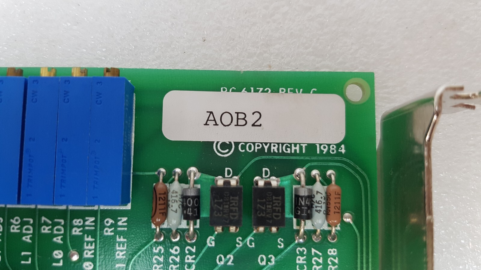 MBC MetraByte PC 6172 REV. C