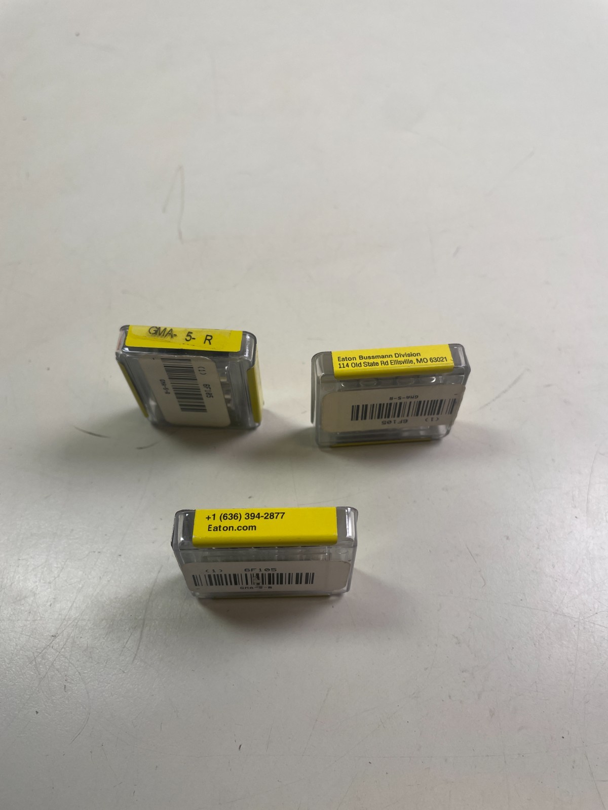Bussman GMA-5-R Fuses IR 10KA 125V AC (3x 5 Pack of Fuses)
