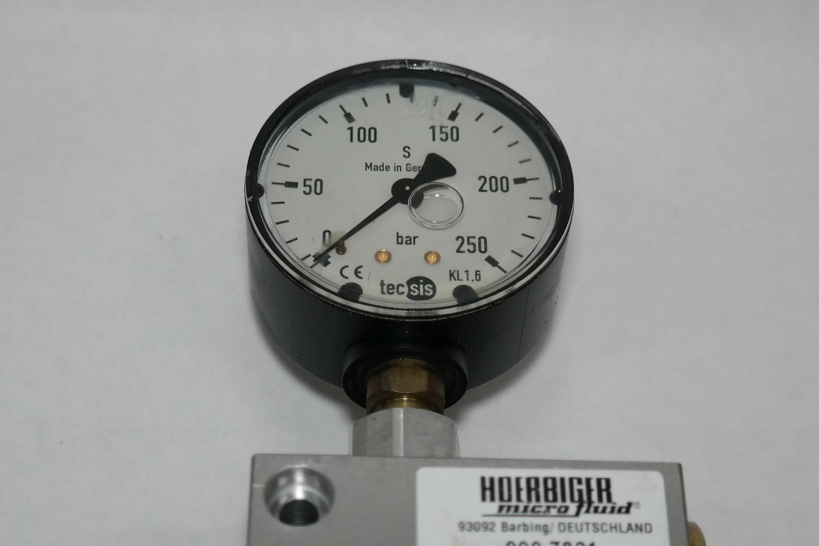 HOERBIGER HYDRAULIC SYSTEM ASSY Q1D00 310-7002-0 350-2008 GAUGE METER VALVES