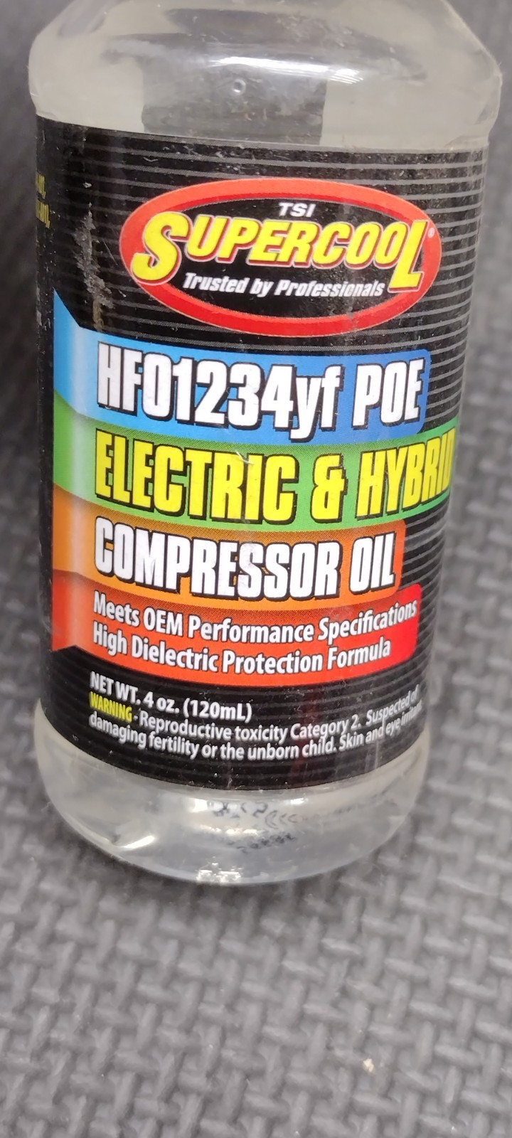 Supercool 64861 Ac Refrigerants And Lubricant, 4 Oz, Clear NEW FREE SHIPPING
