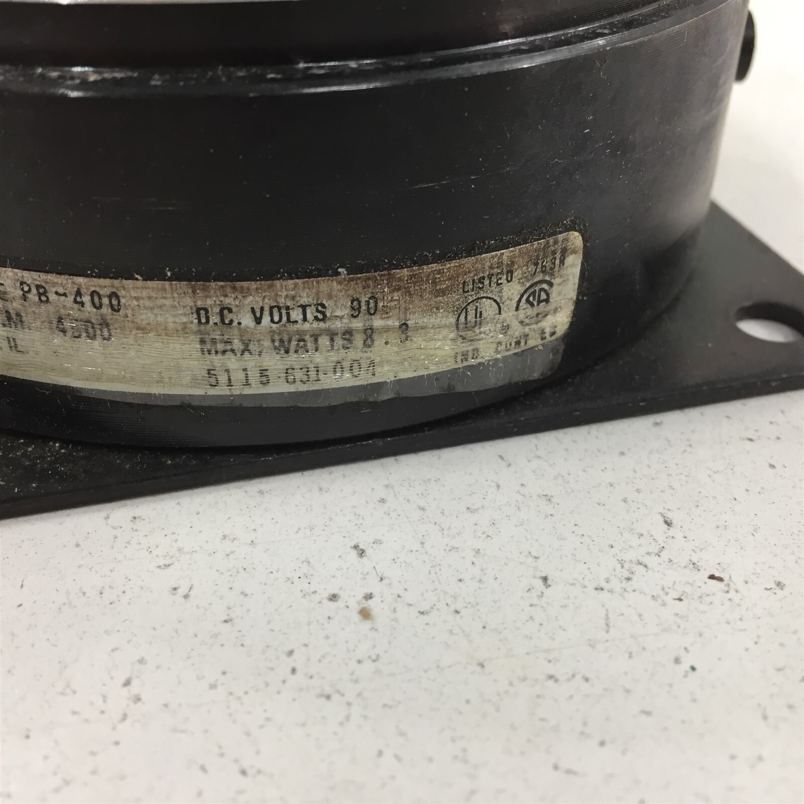 Warner Electric Brake 90V for PB-400 5115-631-004