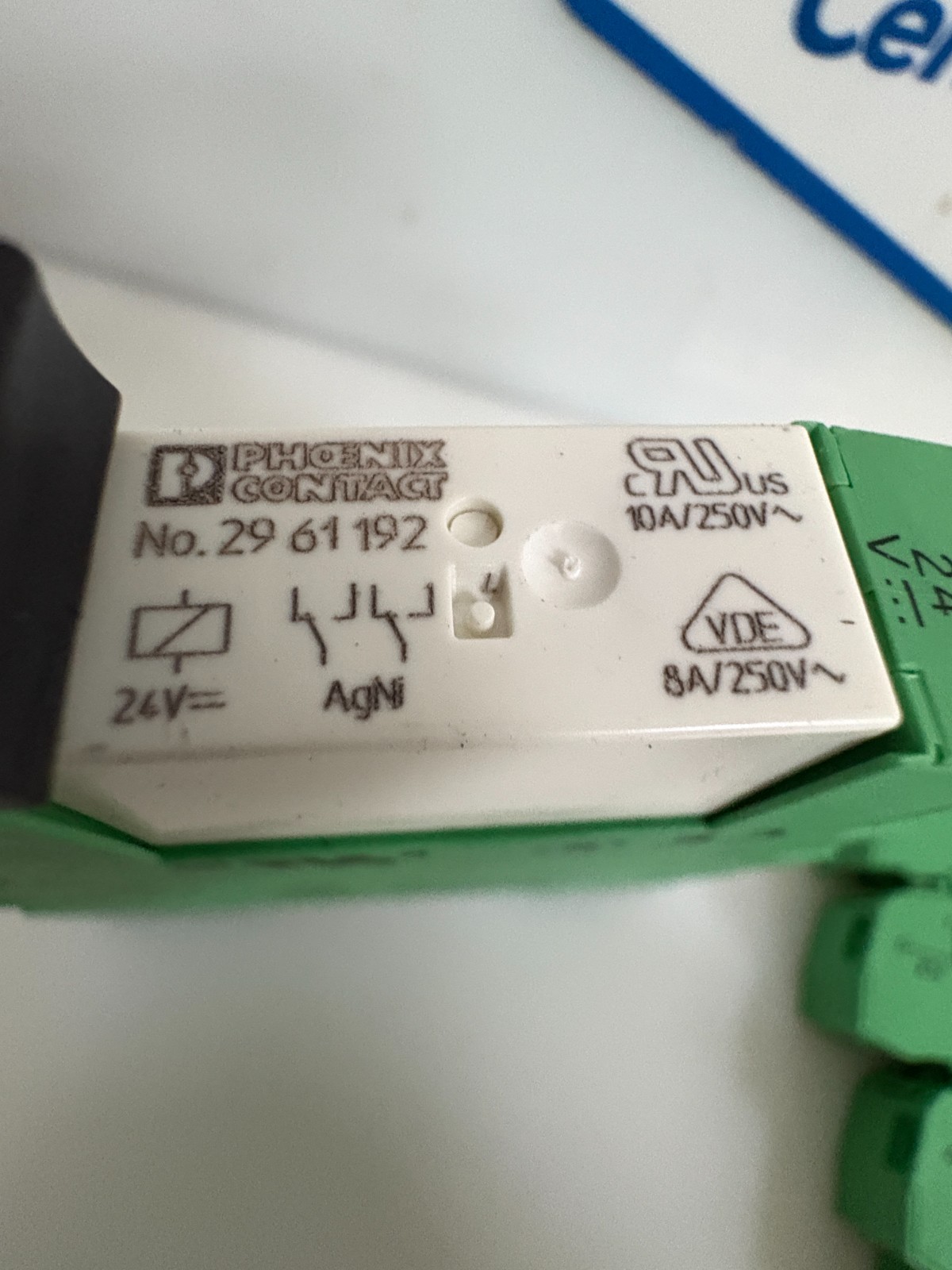 LOT OF 2 PHOENIX CONTACT SOCKET PLC-BSC-24DC/21-21 W/RELAY 2961192