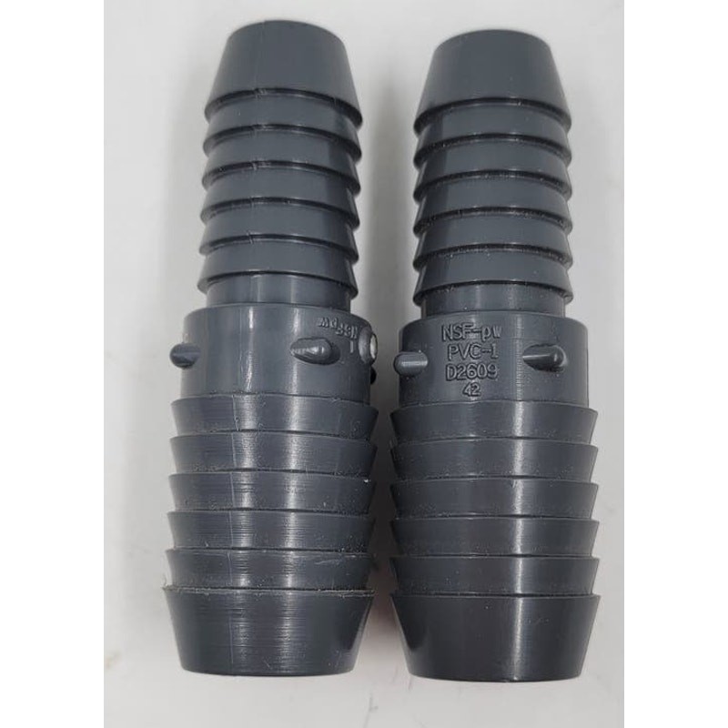 Lasco 1″ X 3/4″ PVC Coil Reducing Insert Water Pipe Coupling 22004 Lot of 2