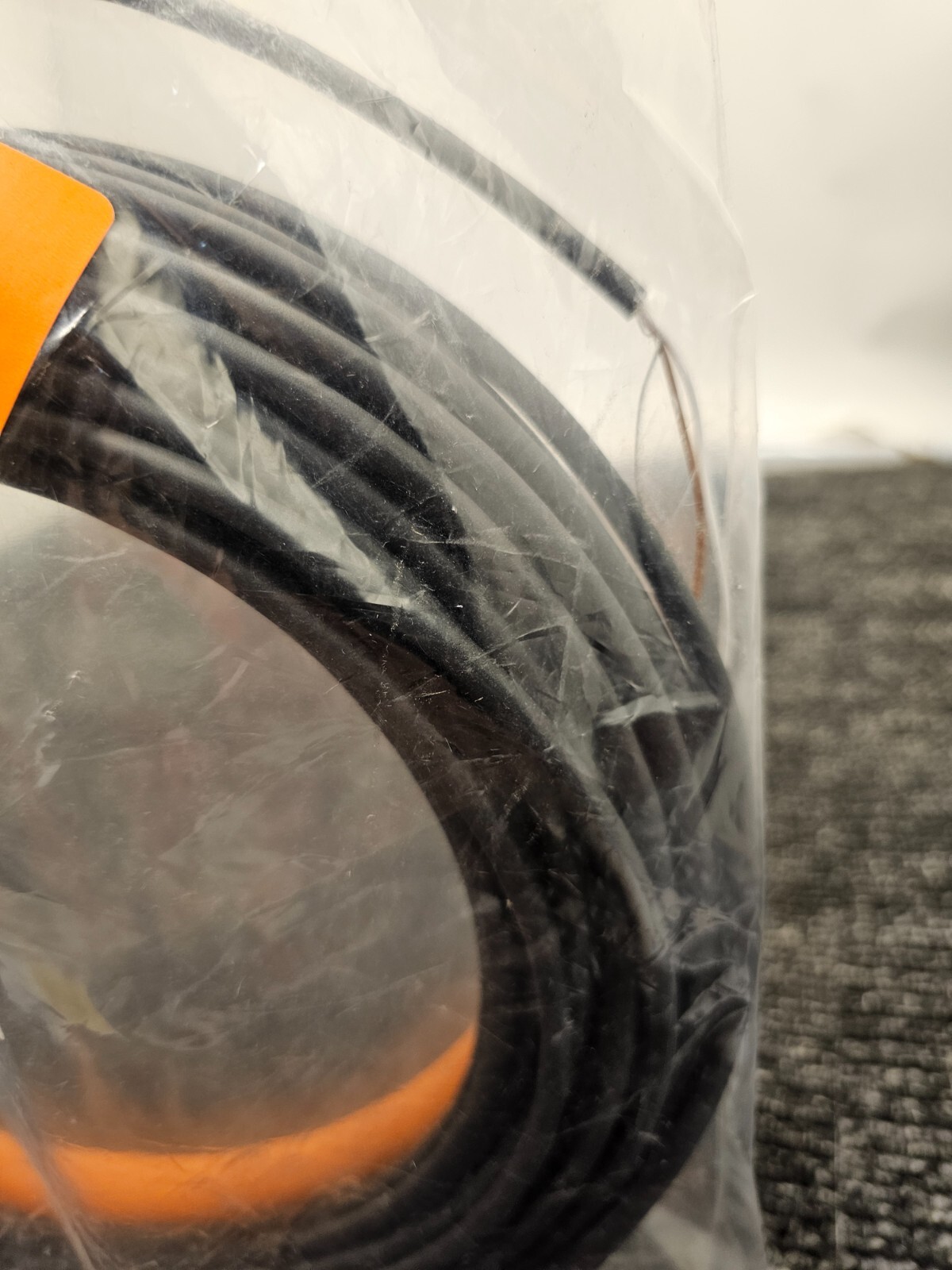Accuenergy 11243957 Coil Flexible Current Transformer Black/Orange 100ft+