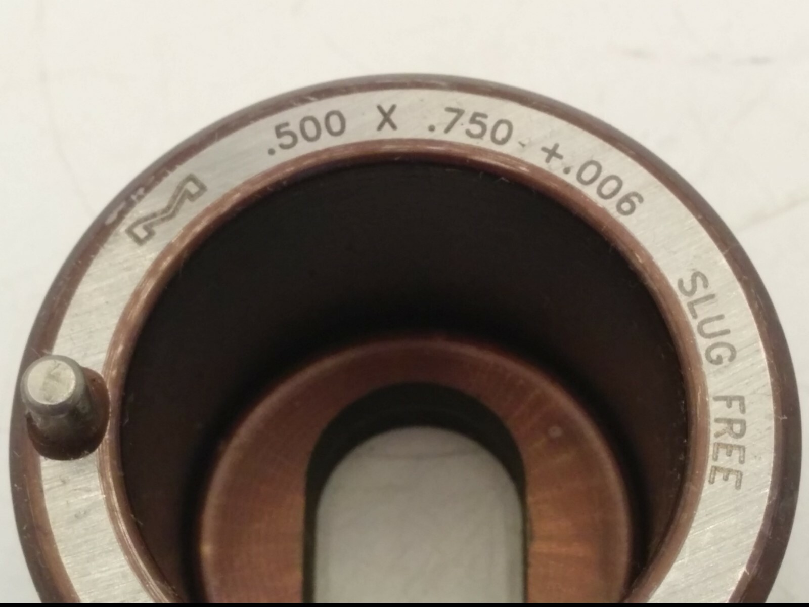 MATE PRECISION TOOLING SLUG FREE PUNCH PRESS DIE, .500 x .750 + .006, NNB
