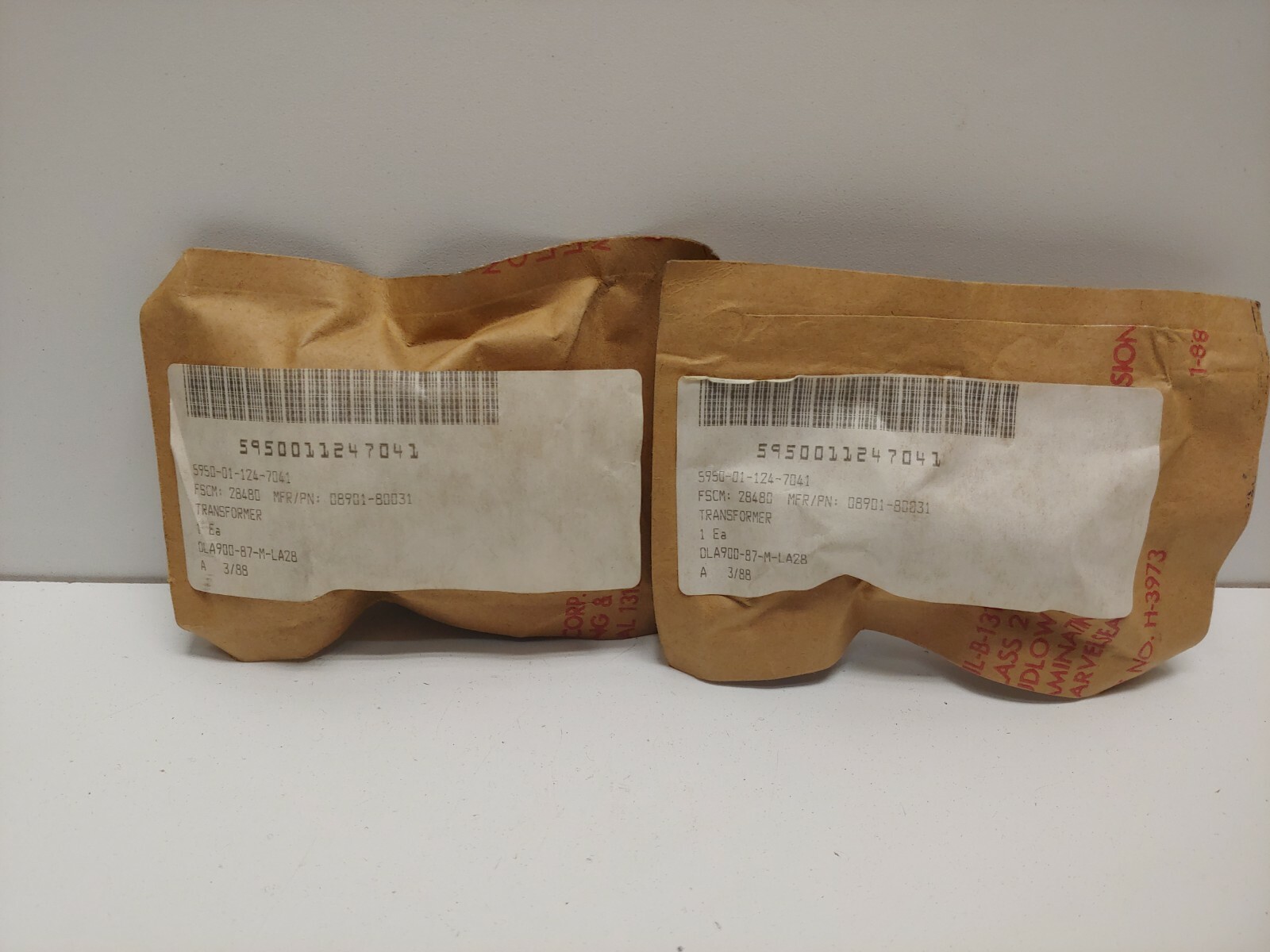 LOT OF 2 NEW! MIL-SPEC HEWLETT PACKARD TRANSFORMERS 08901-80031 5950011247041