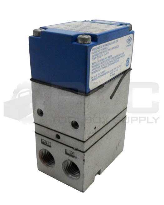 CONTROL AIR INC 900X ELECTRIC TO PNEUMATIC TRANSDUCER 20-100PSIG