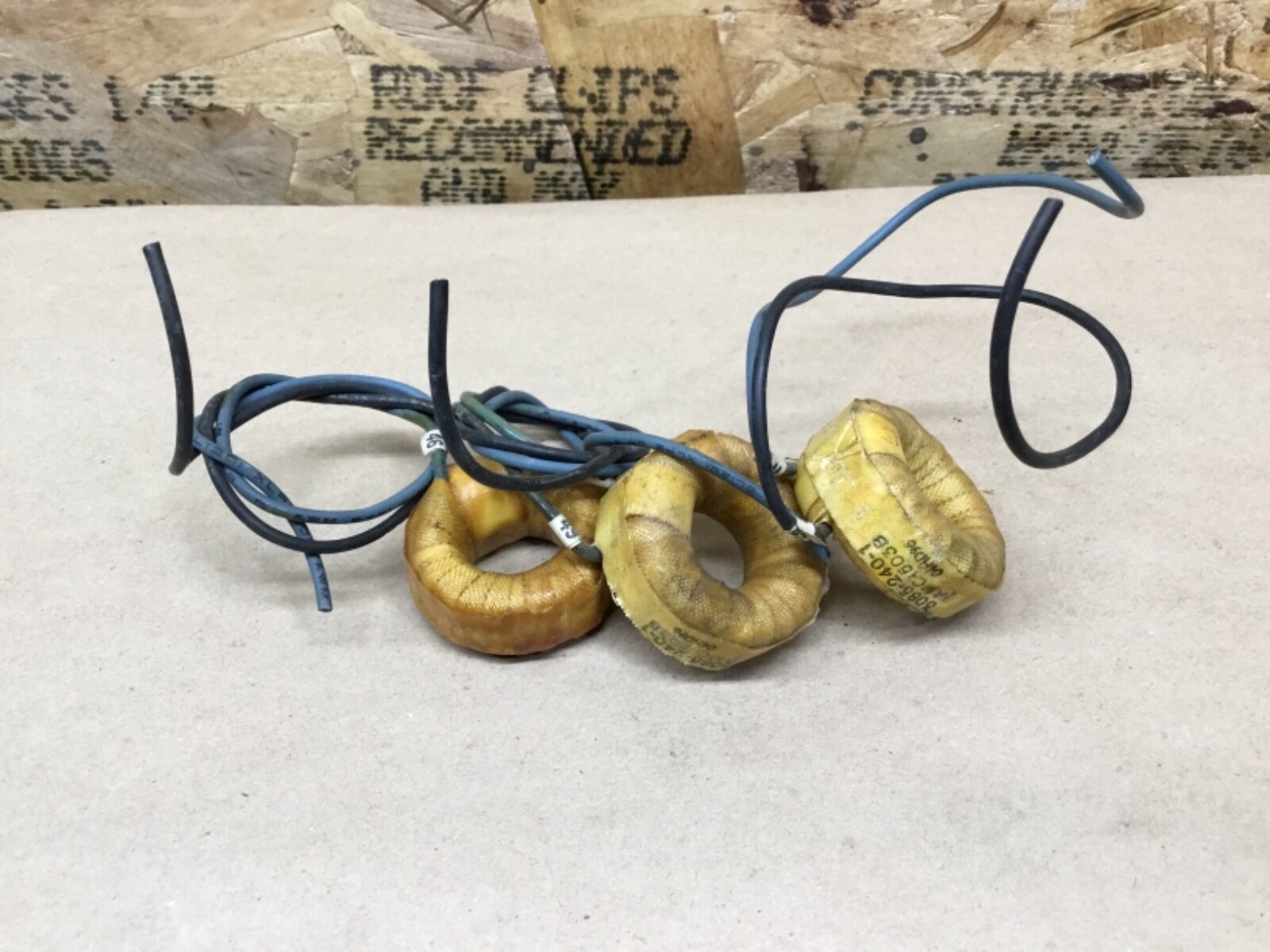 Lot Of 3 Nibco Coil Assembly 3085-240-1 / AMC-503B Current Transformer #46A23