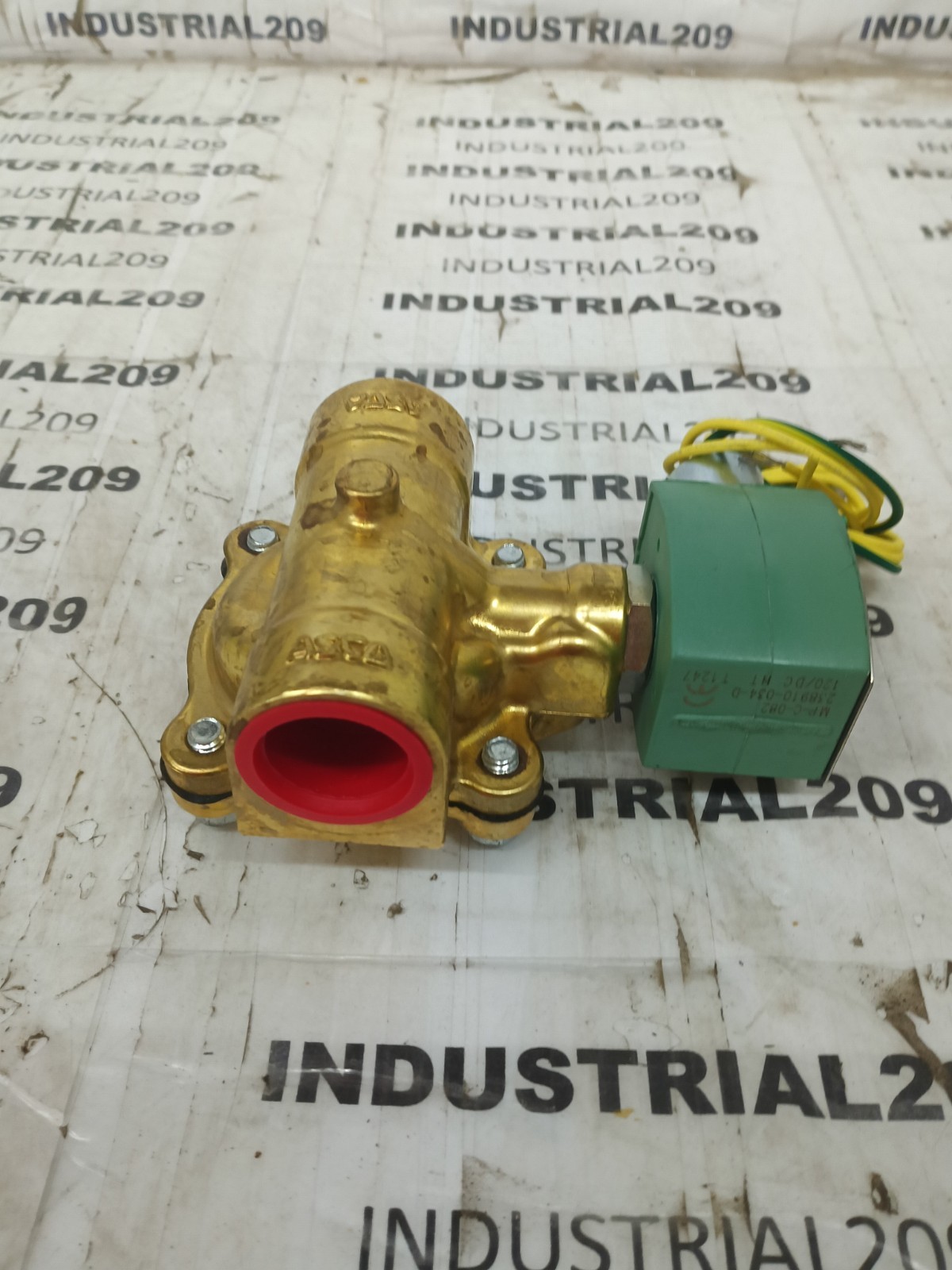 1” ASCO HT8210G004 SOLENOID SHUTOFF VALVE