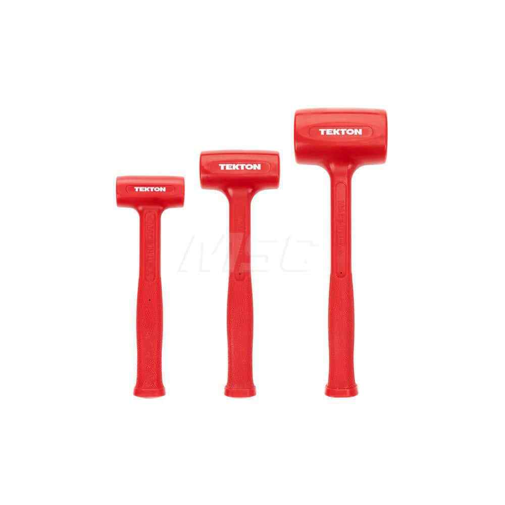 Tekton HDB93001 Dead Blow Hammer Set, 3-Piece (13, 21, 39 oz.)