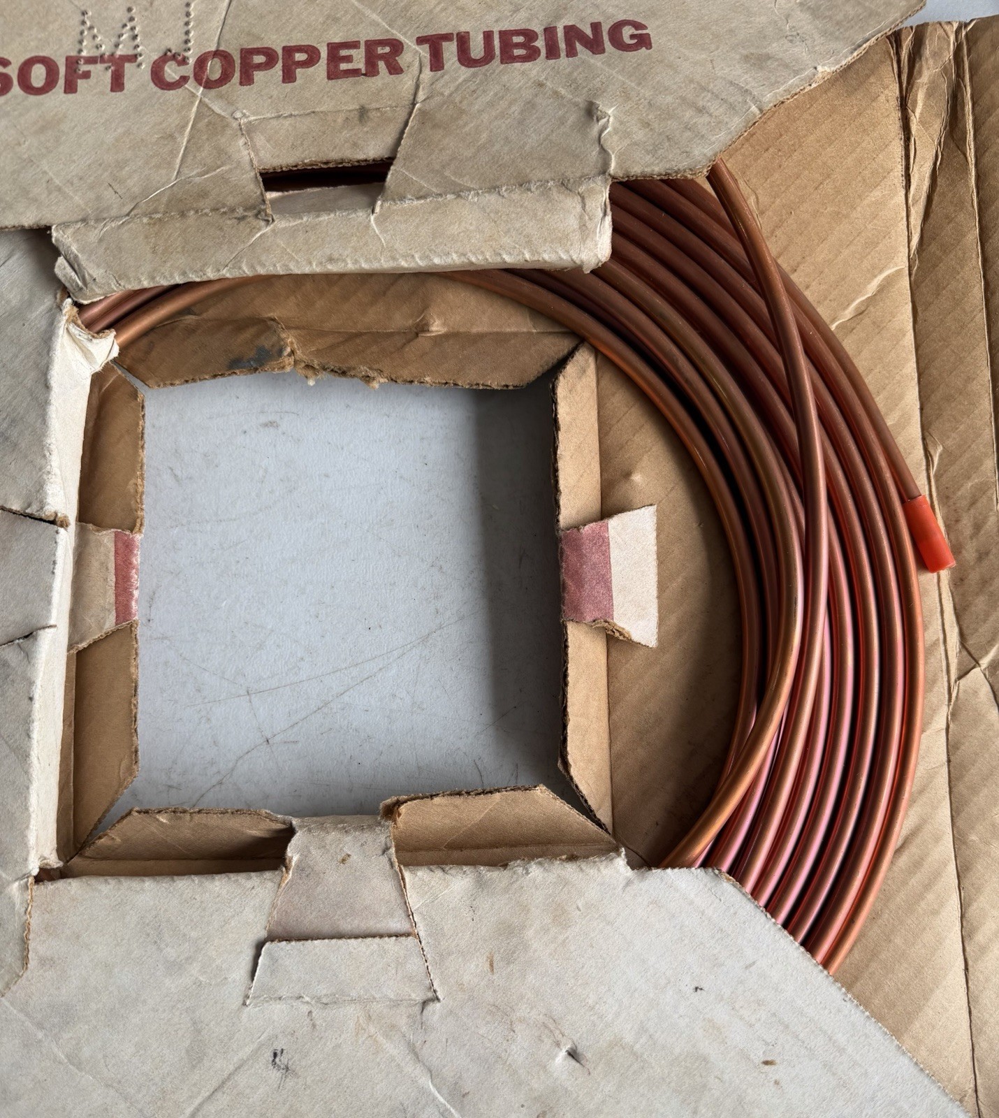 Halstead Metal Products Refrigeration Soft Copper Tubing 1/4”x 50’