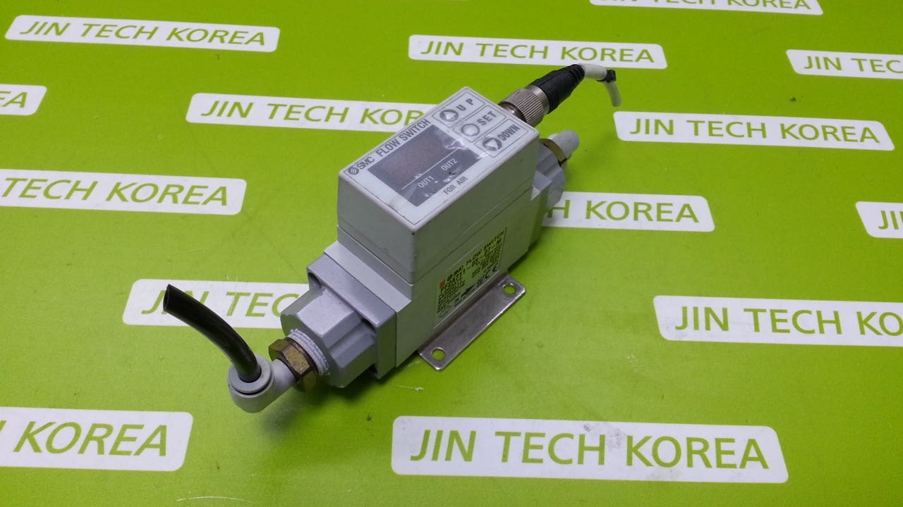 SMC PF2A711-03-27-M Digital Flow Switch Tested