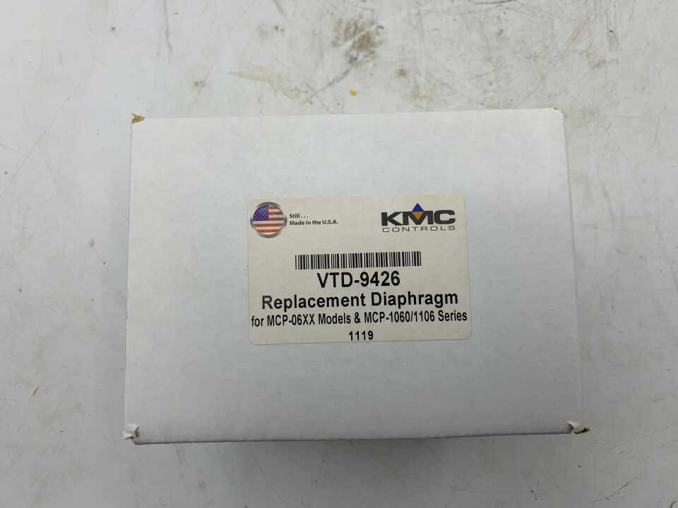 KMC Controls VTD-9426 Replacement Diaphragm for MCP-06XX Models & MCP-1060/1106