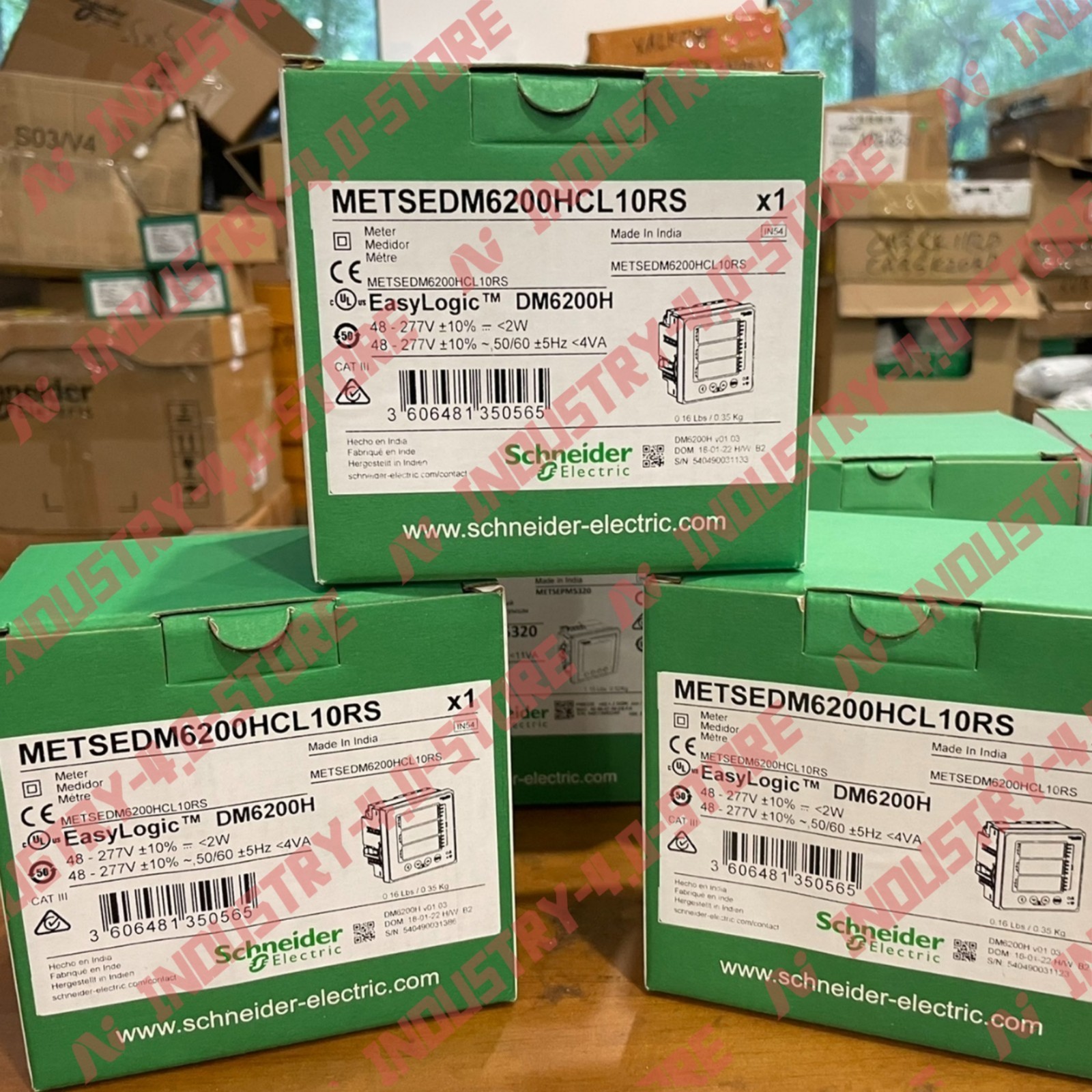Schneider METSEDM6200HCL10RS DM6200H Power Energy Monitor Meter#1pcs new in box