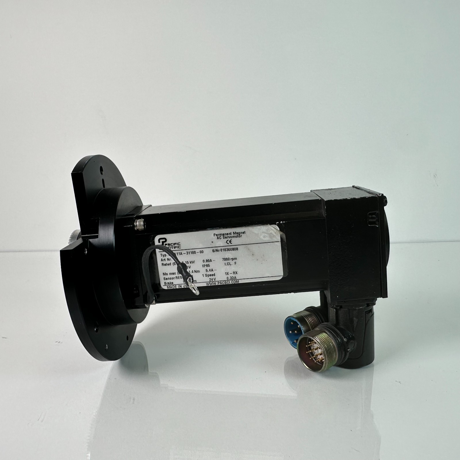 Pacific Scientific PMA11A-31100-00 AC ServoMotor
