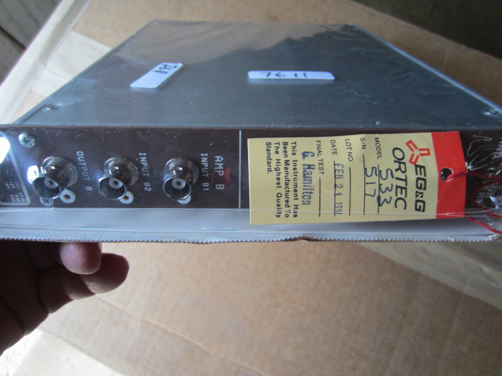 New EG&G Ortec 533 Dual Sum & Invert PLC Module