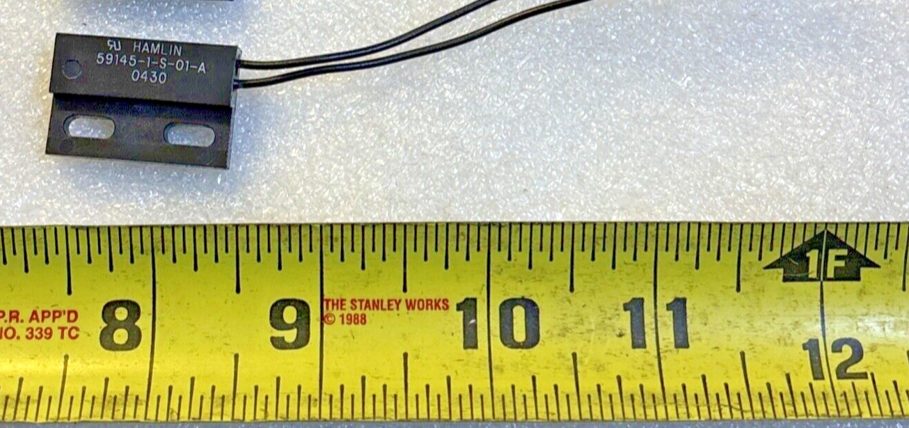 lot 3 HAMLIN 59145-1-S-01-A MAGNETIC PROXIMITY SENSOR REED SWITCH