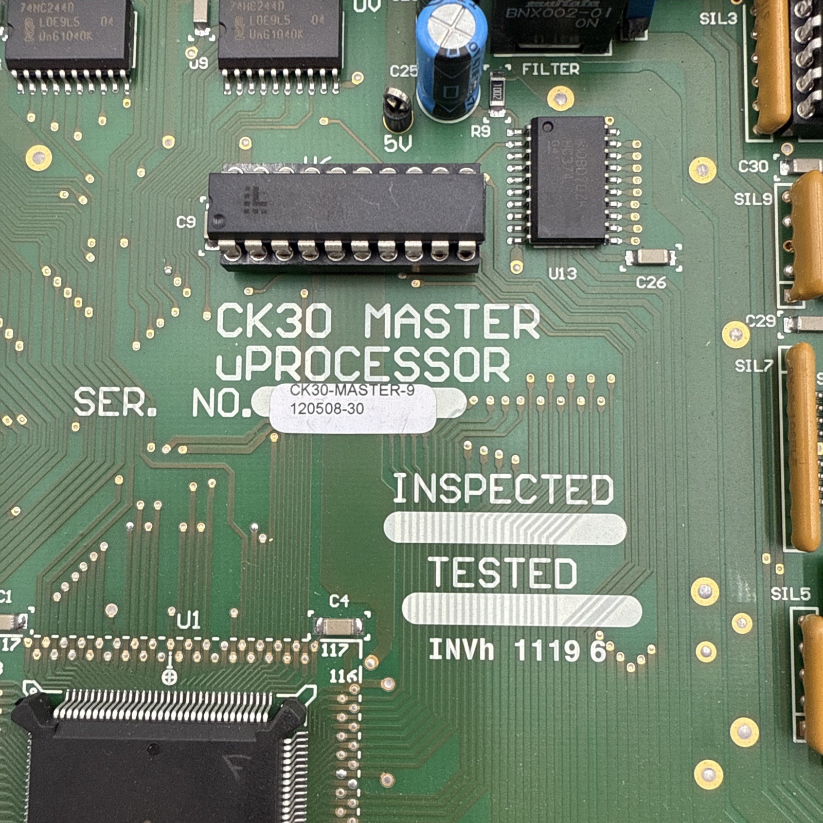 CIRCUIT BOARD CK30-Master-9 120508-30