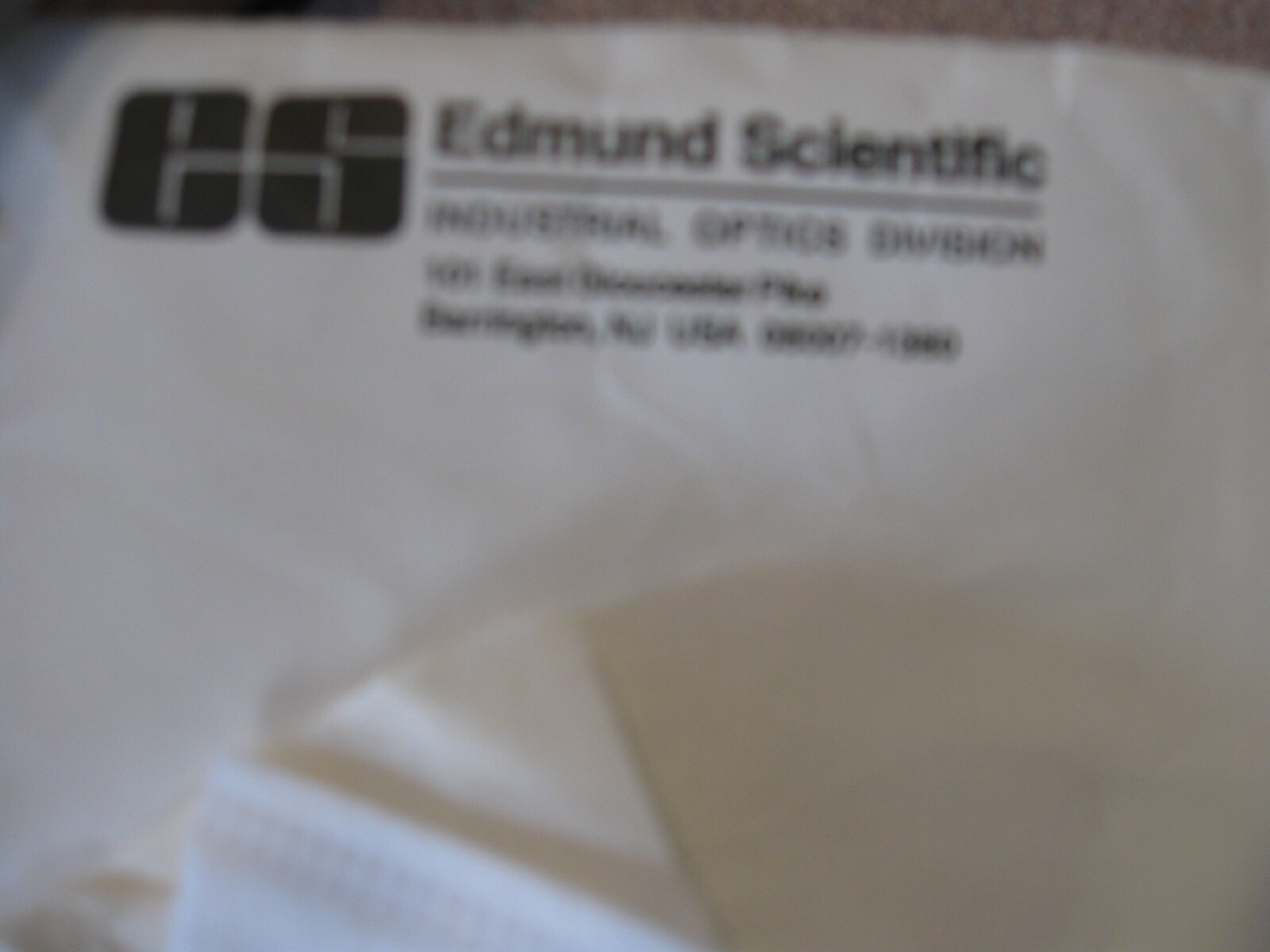 NEW EO Edmund Optics 25 mm Dia. x 25mm EFL Concave Cylinder PCV Lens # 46196