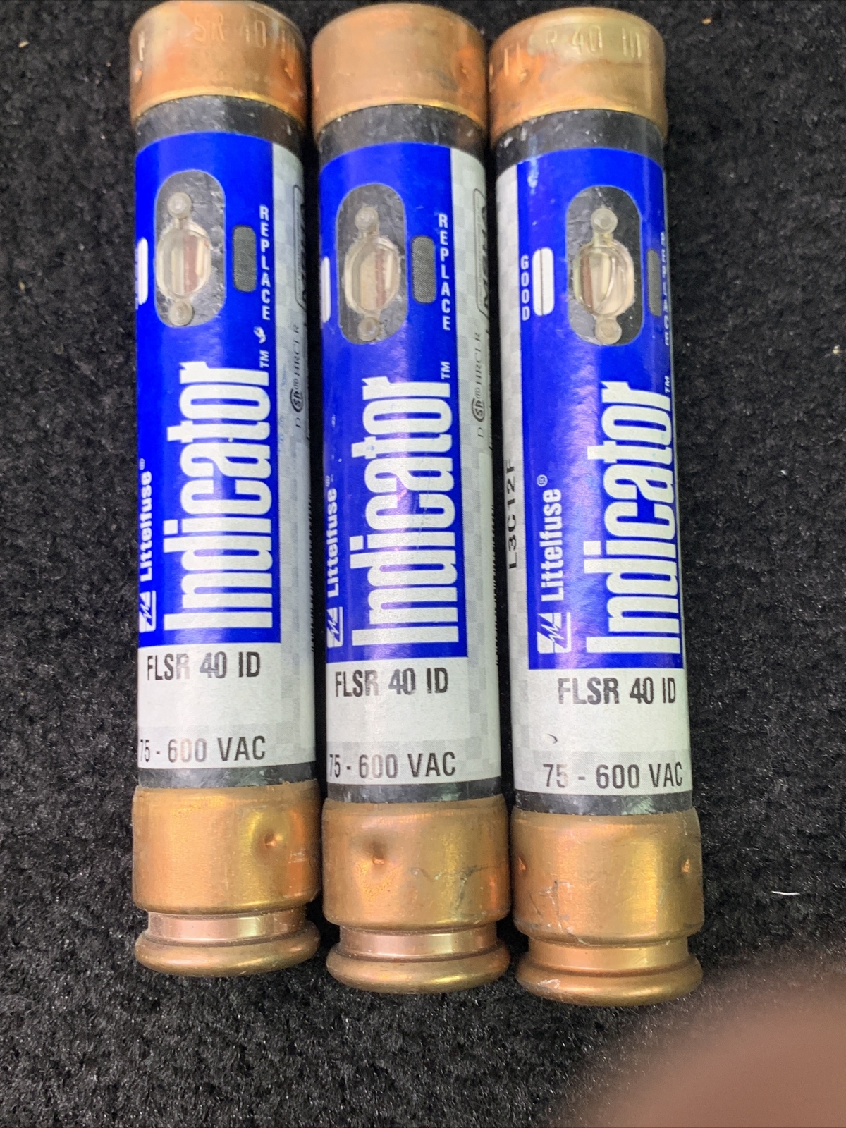Littelfuse FLSR-40-ID Indiacator Fuse FLSR40ID (Pack of 3)