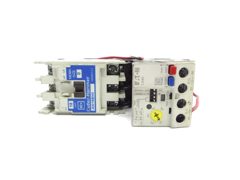 CUTLER HAMMER AN19BN0 C440A1A005SF0 SER. C1 110V/120V 18A NSNP
