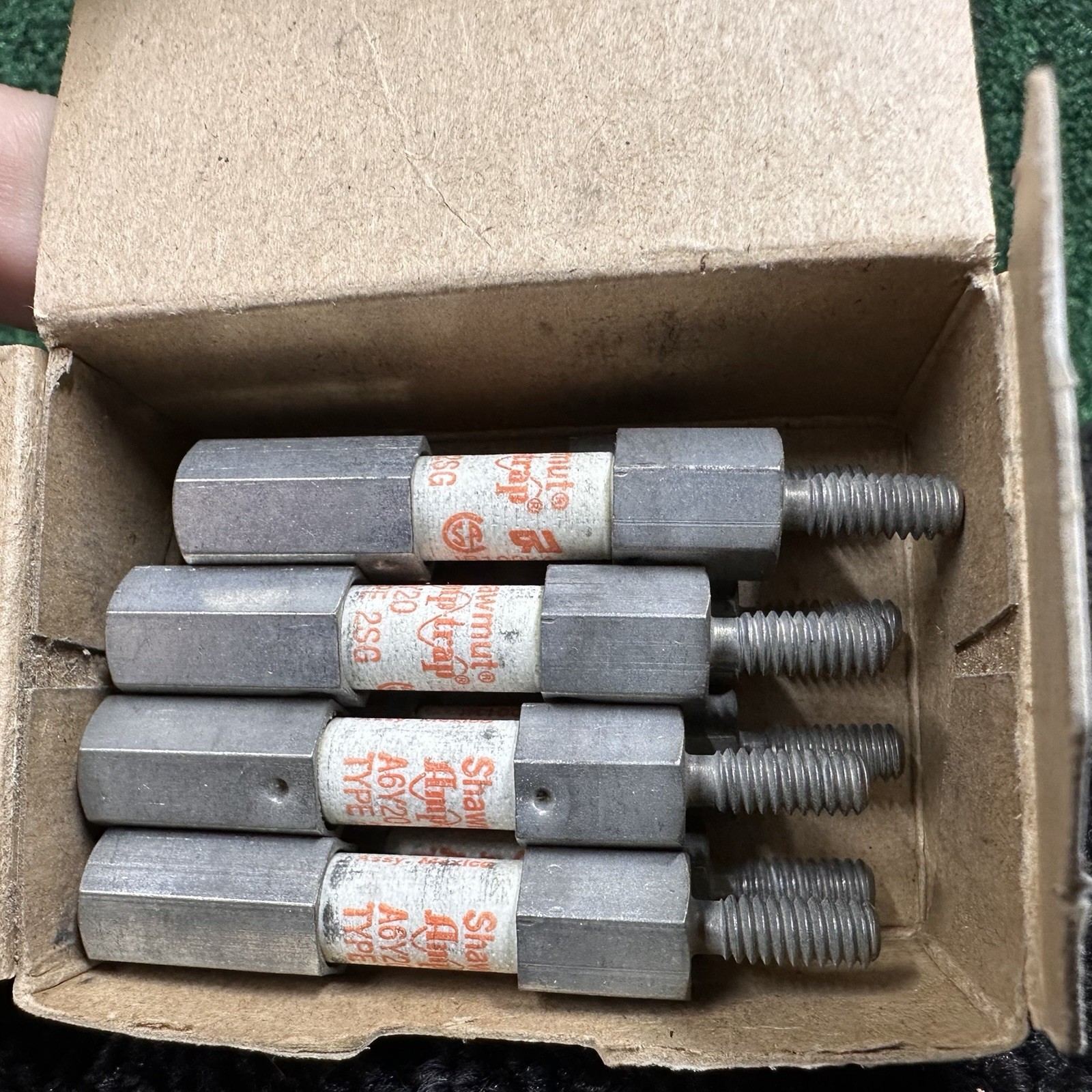 Gould Shawmut Fuse Lot – A6Y15-2SG x8, A6Y20-2SG x8, A6Y25-2SG x9