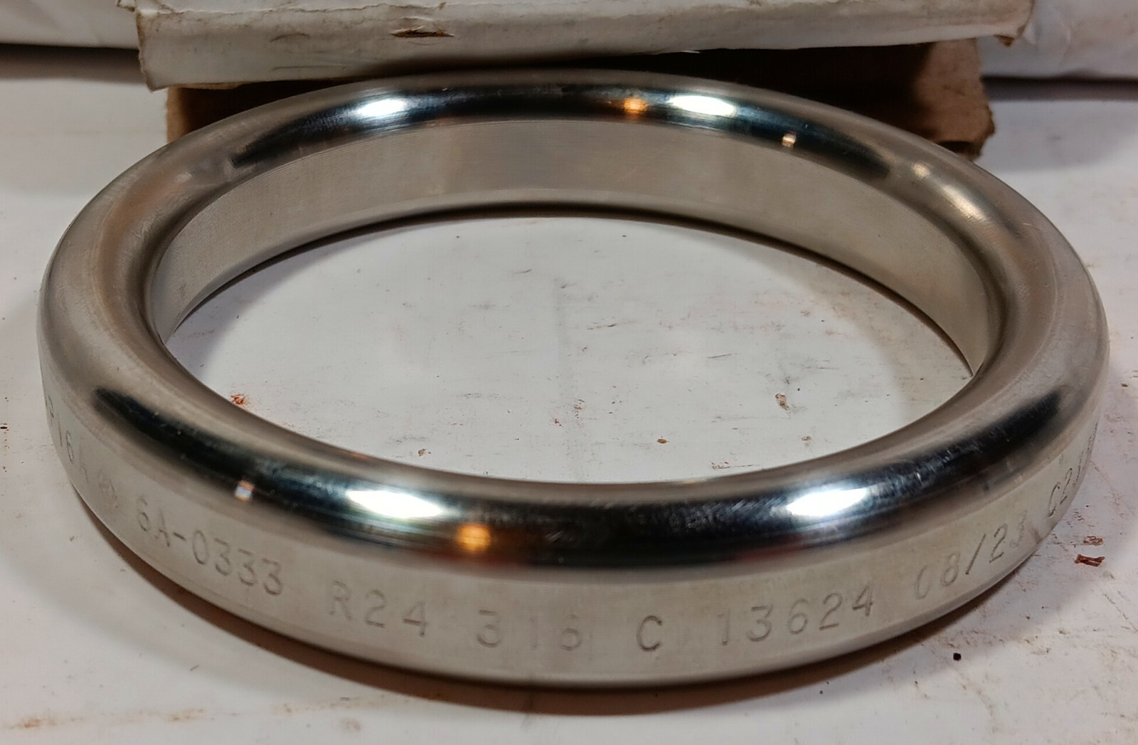 1 NEW WOLAR R24 AP16A 6A-0333 316 C 13624 OVAL RING GASKET NIB ***MAKE OFFER***