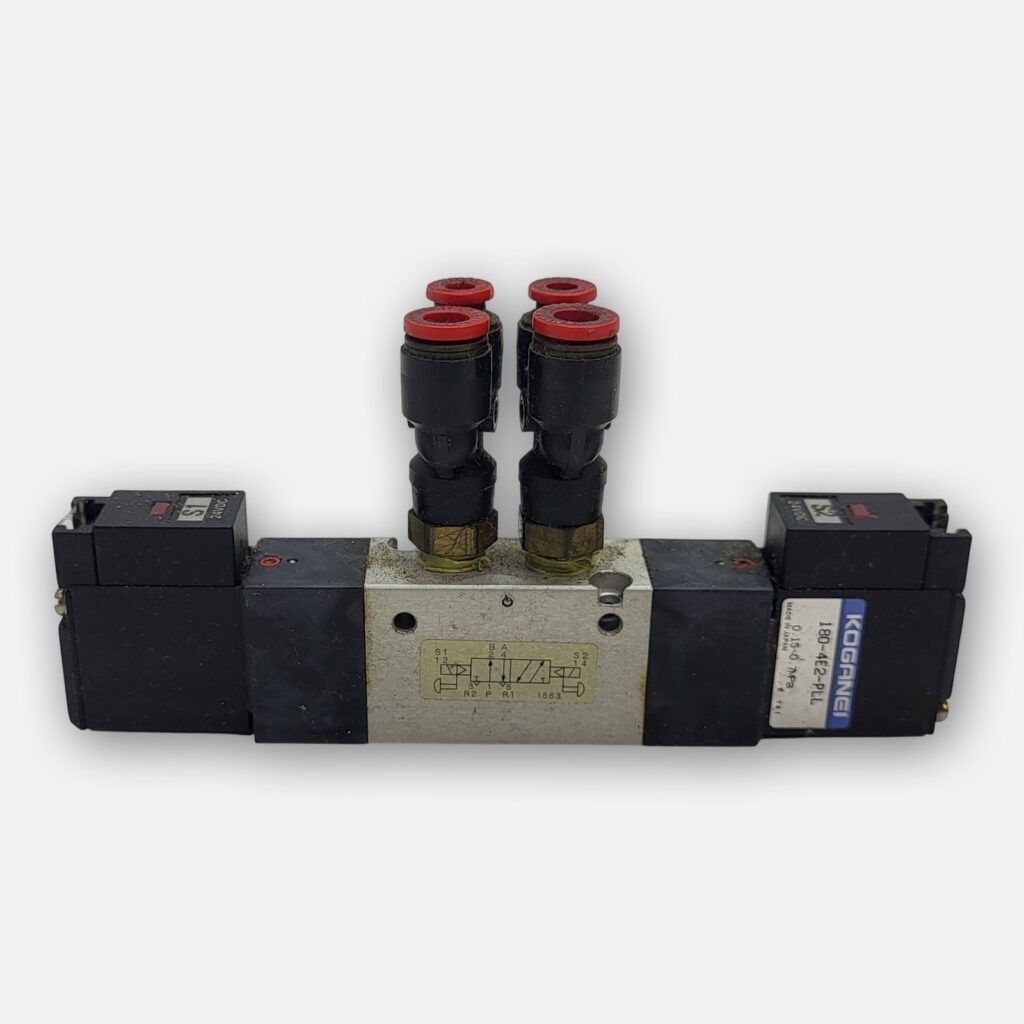 KOGANEI 180-4E2-PLL SOLENOID VALVE 0.15-0.7MPA