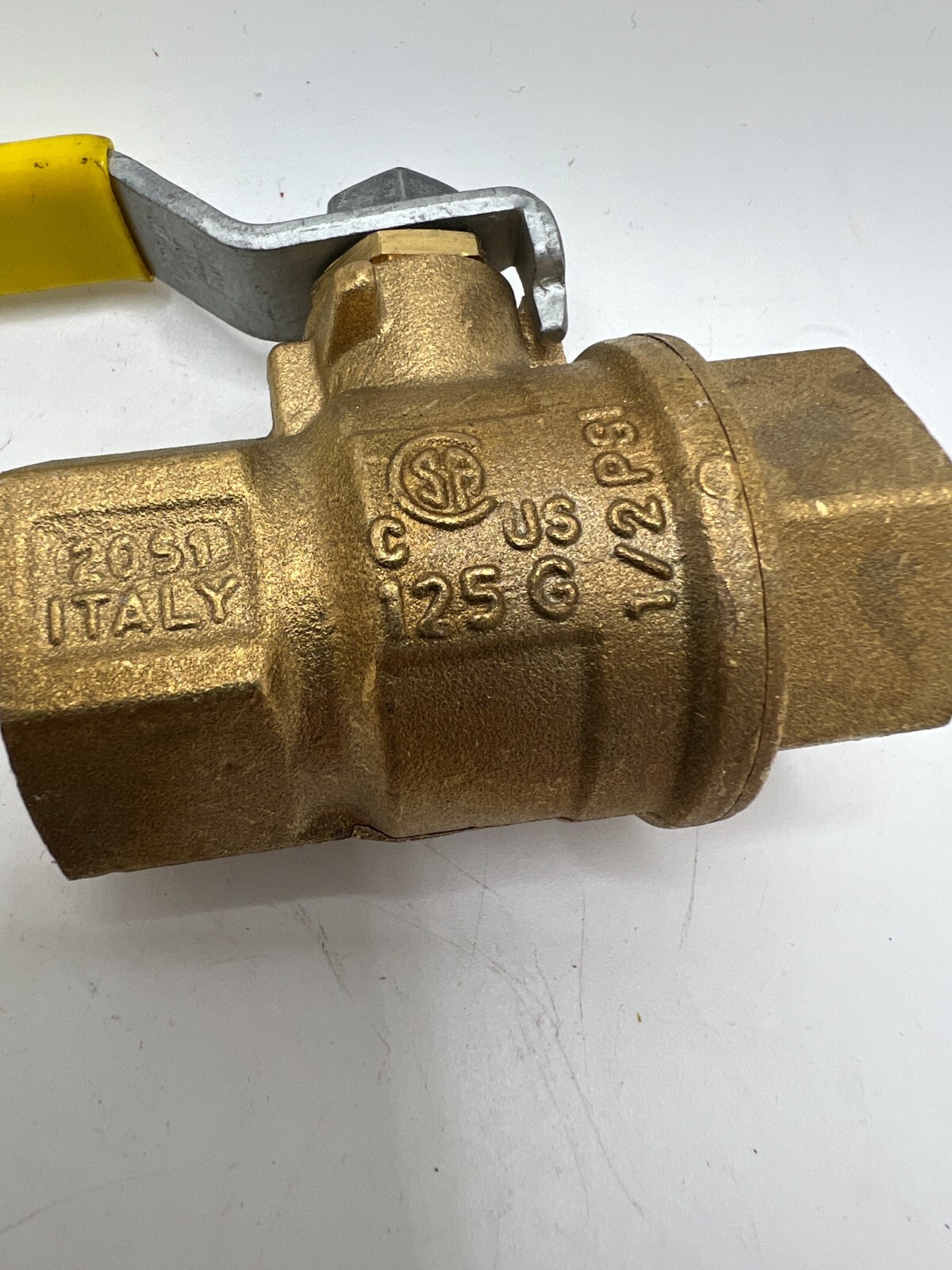 Jomar 3/4″ TWO PIECE BRASS, GAS SHUT OFF BALL VALVE T-100NE