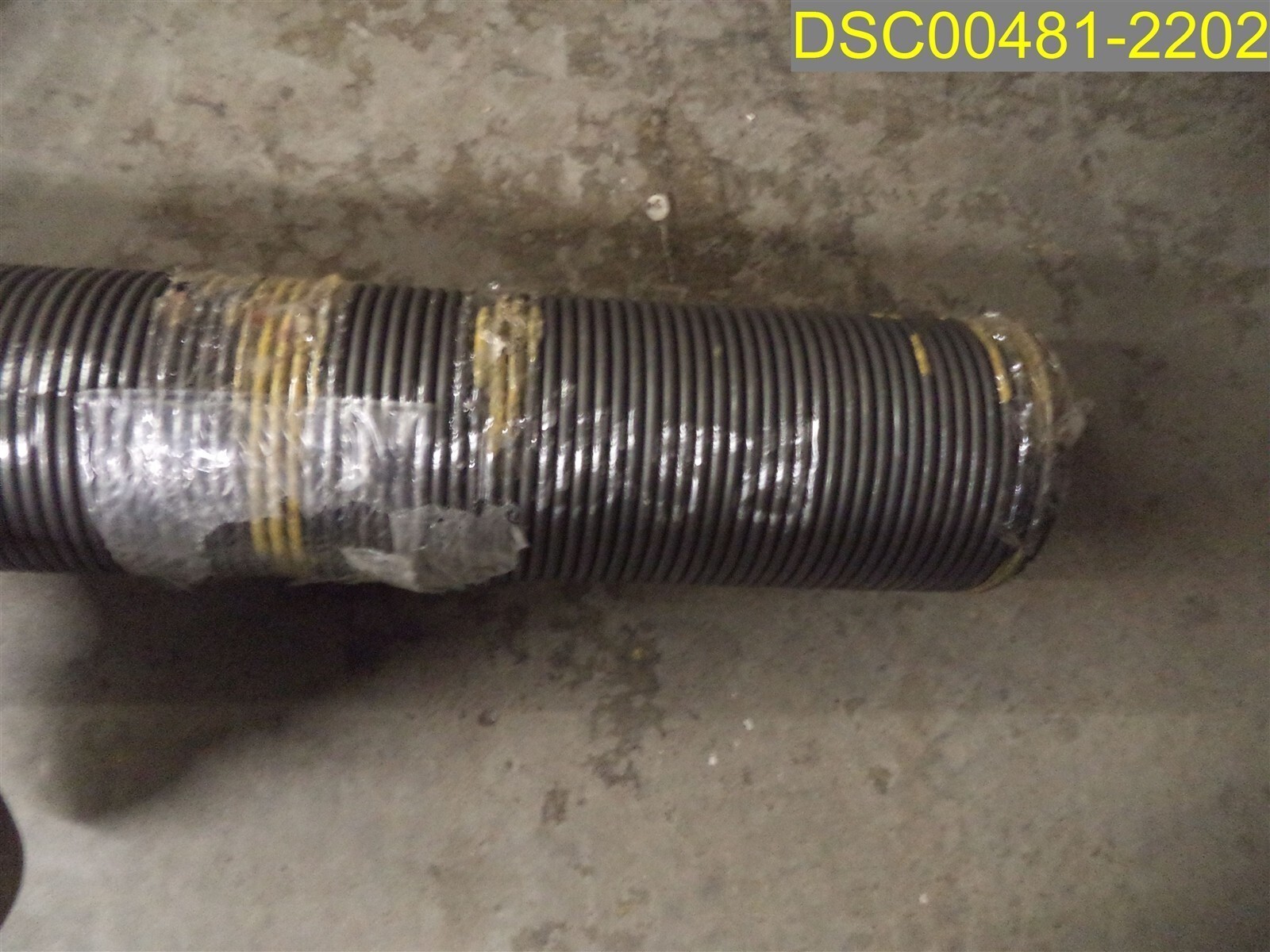 Overhead Door Spring 38 1/4′ overall, 6″O.D., 2″ Bore, 5/16″ Spring Thickness
