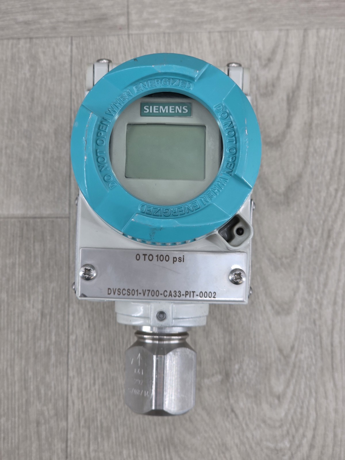 Siemens Sitrans P 7MF4233-1GA10-1NC6-Z Transmitter for Pressure 48975LIN