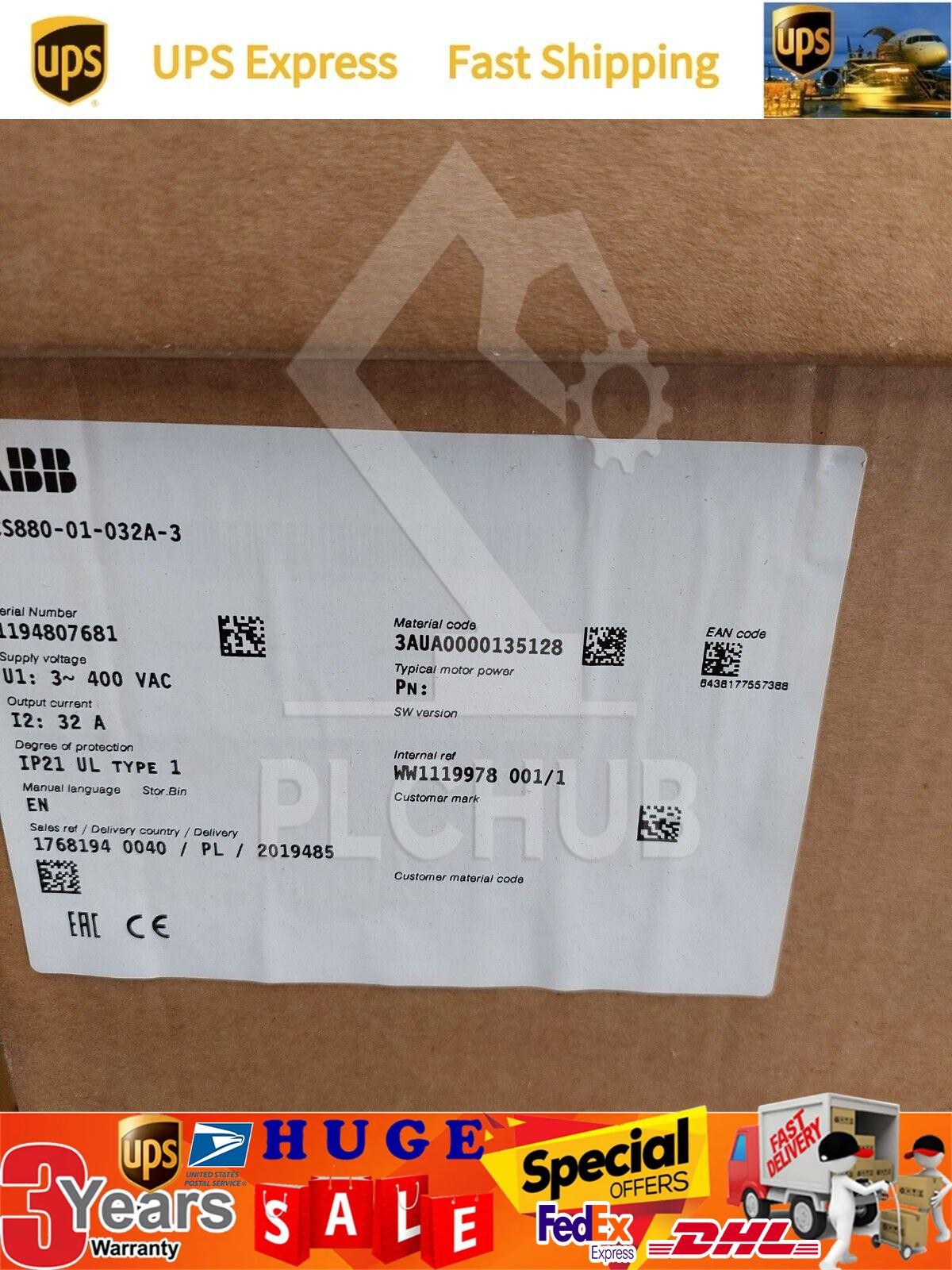 ABB ACS880-01-032A-3 ABB 15KW Brand New in Original Sealed Packaging Spot Goods