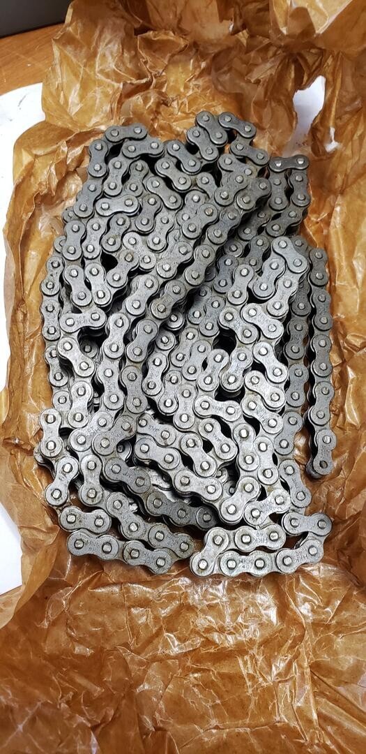 HKK CHAIN 40-1R 20Ff , 480 links – old stock, in original packaging.