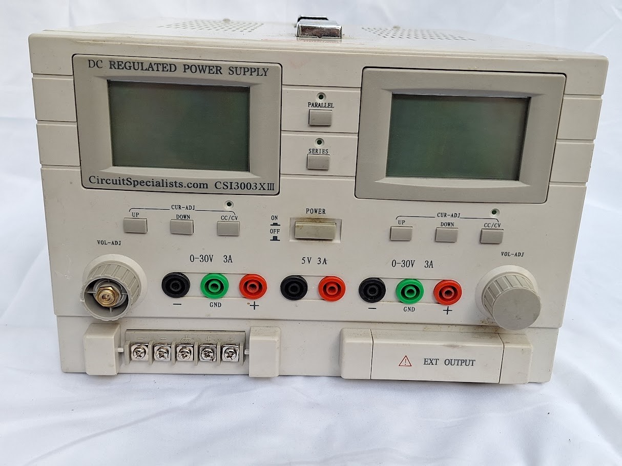 CIRCUIT SPECIALISTS CS13003X REGULATED POWER SUPPLY
