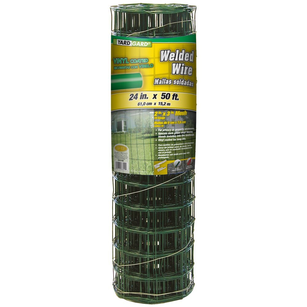 YARDGARD 308349A Welded Wire 24 x 50 Green