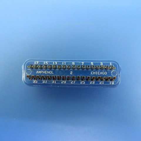 AMPHENOL 57-30360 Qty of 4 per Lot 5730360;CONN PLUG 36POS STR SLDR CUP;36 Posi