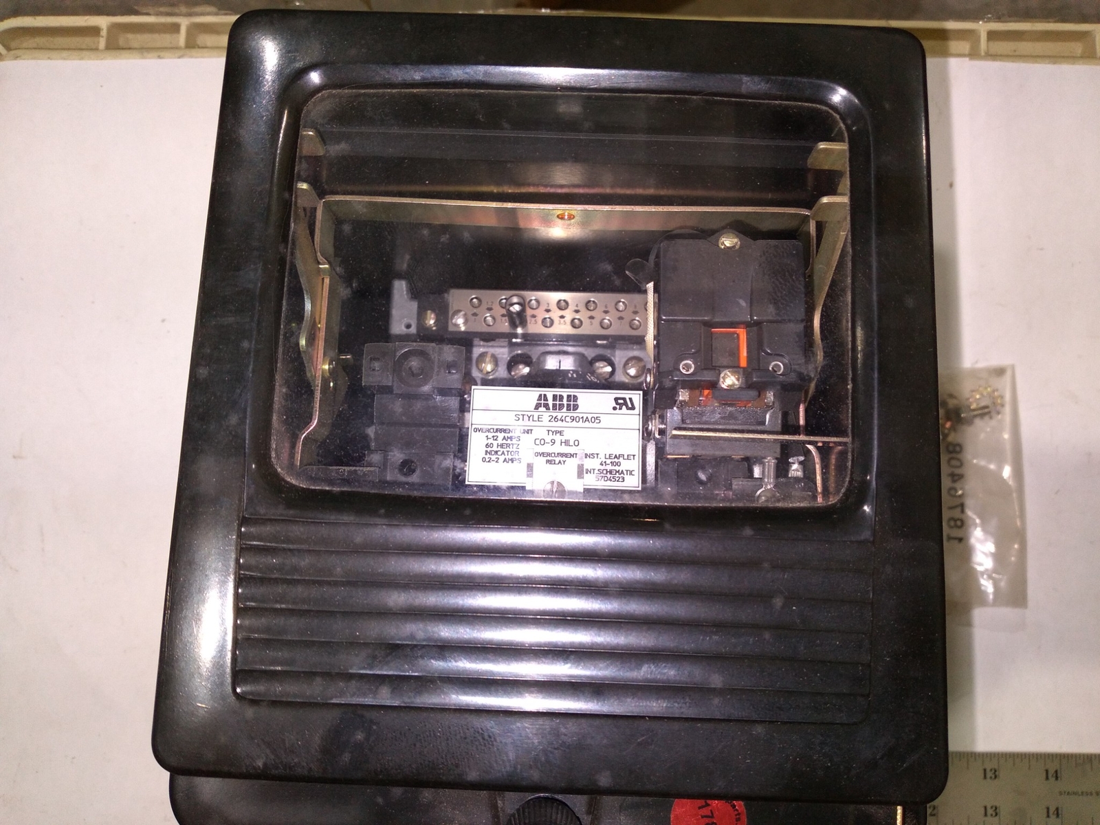 ABB STYLE 264C901A05 1-12AMPS 60HZ,