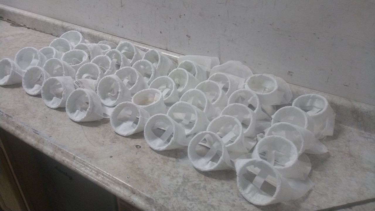 Pentair/Pentek NMO100K3S-75 40 Pk 3 Trade Size 20 GPM 4-1/8 In Dia Filter Bag