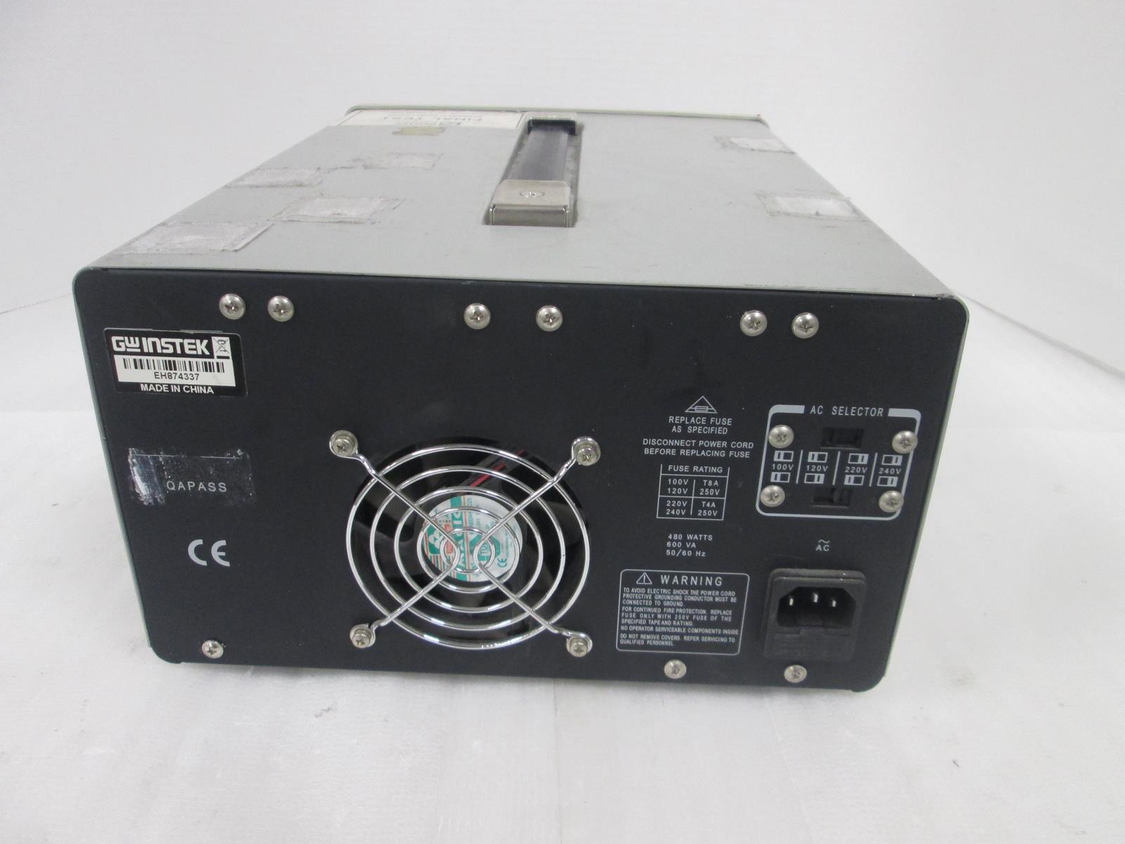 GW INSTEK GPC-18500 LABORATORY DC POWER SUPPLY DUAL TRACKING 5V