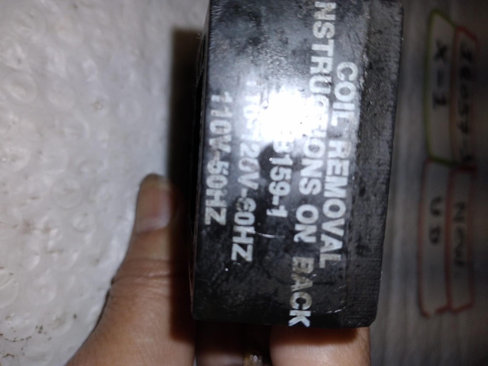 SYLVANIA COIL TB159-1 110-120V 60HZ 110 50HZ