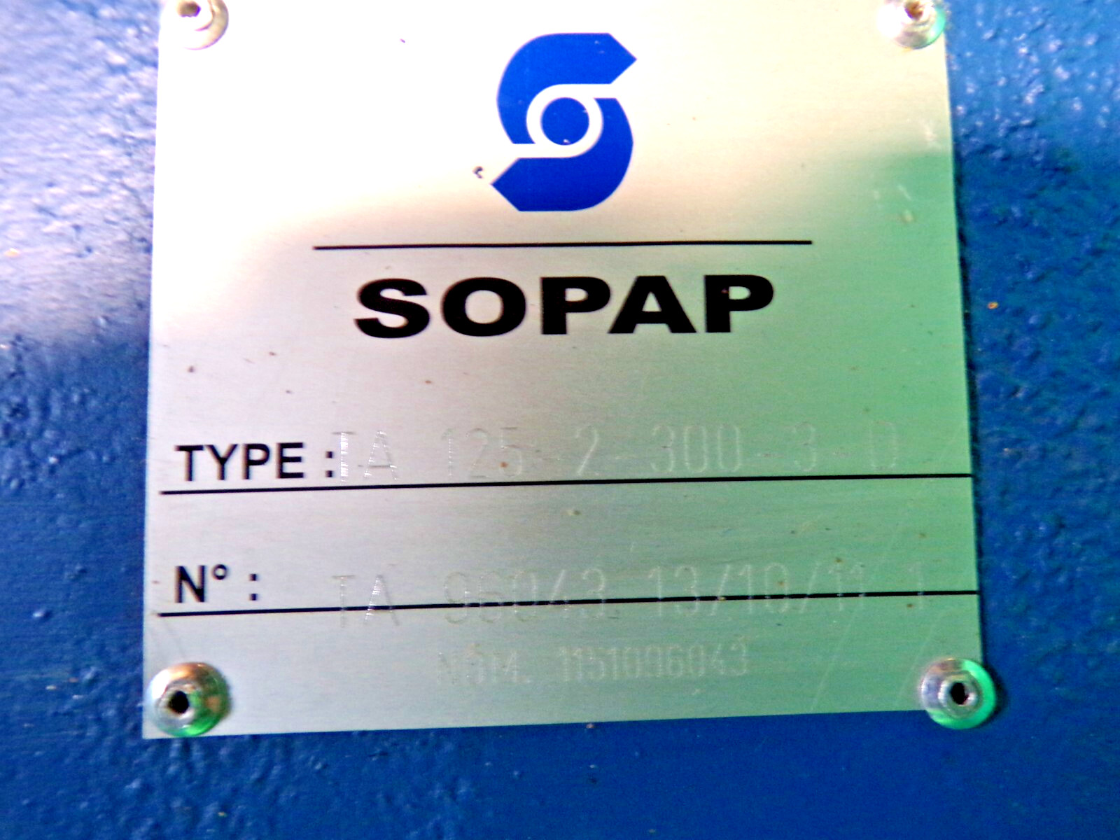 New Sopap Rotary Indexer Table 1.5 KW 460 VAC TA 125-2-300-3