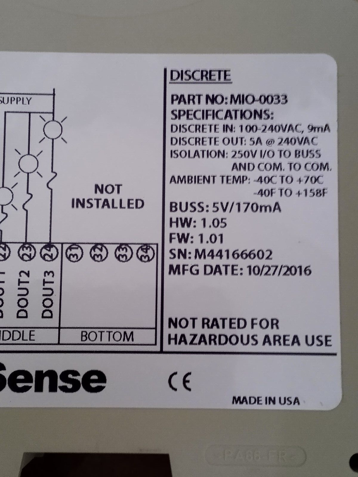 IntelliPULSE By FilterSense B-PAC G3 MICS Used In Dust Collector See Description